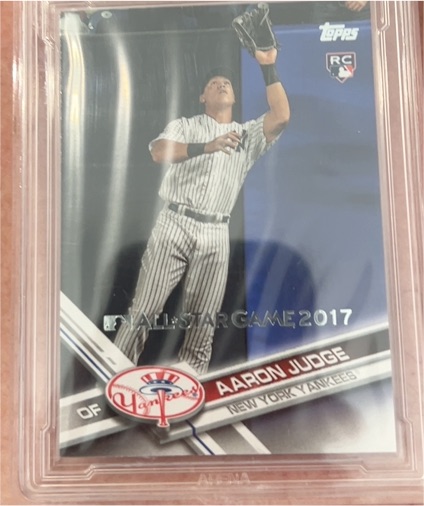 2017 Topps #287 Aaron Judge — front
