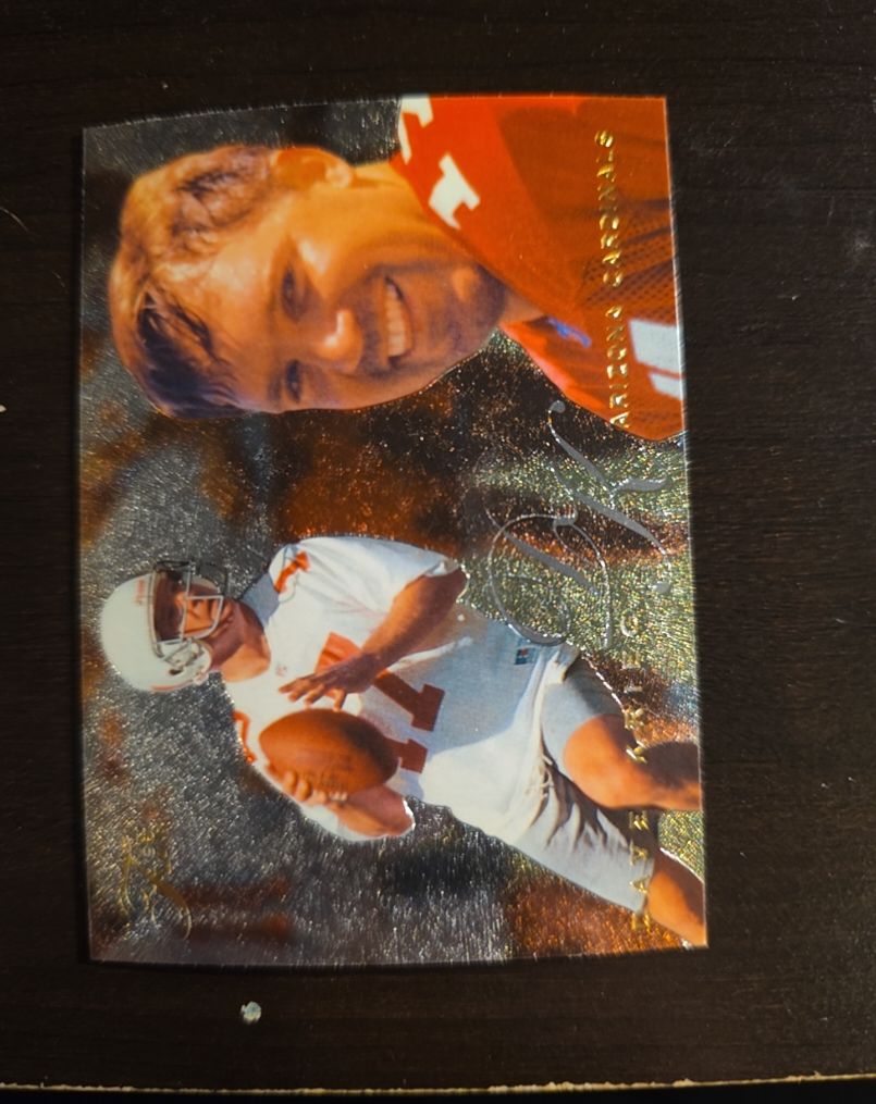 1995 Fleer Flair Dave Krieg — front