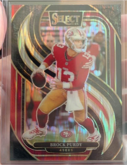 2024 Panini Select #124 Brock Purdy — front