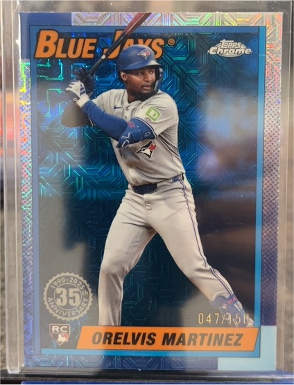 2025 Topps Series 1 #T90C-42 Orelvis Martinez — front