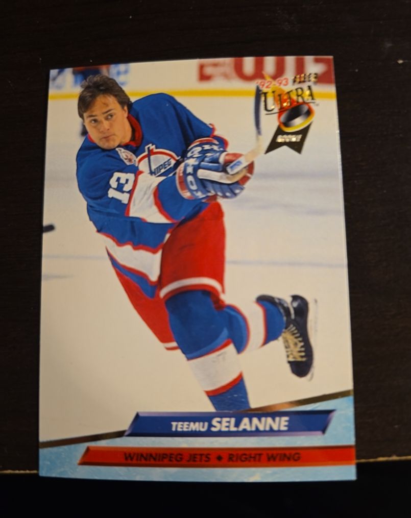 1992-93 Ultra #115 Teemu Selanne — front