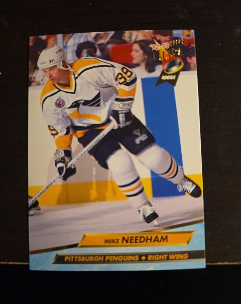 1992-93 Fleer Ultra #380 Mike Needham — front