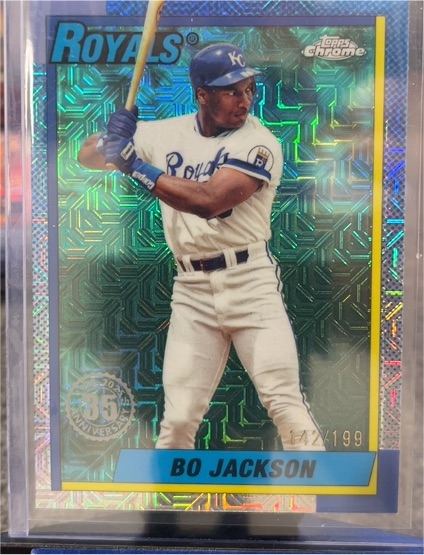 2025 Topps Chrome #T90C-92 Bo Jackson — front
