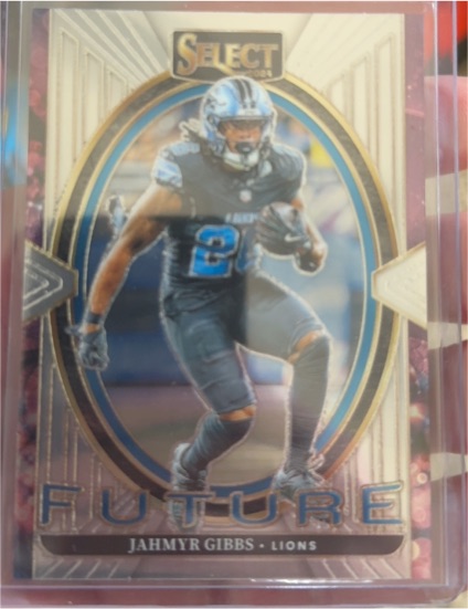 2024 Panini Select #13 Jahmyr Gibbs Future — front