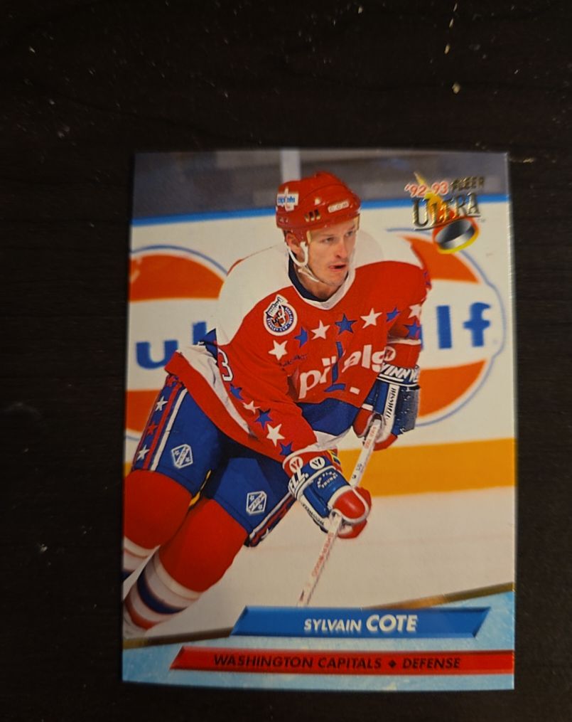 1992-93 Fleer Ultra #343 Sylvain Cote — front