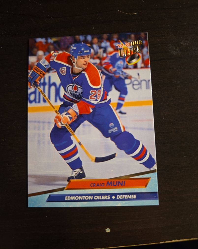 1992-93 Ultra #111 Craig Muni — front