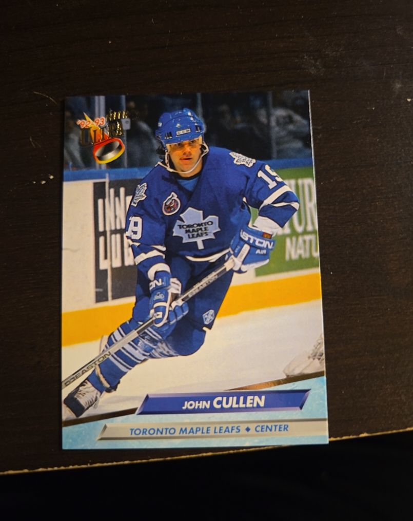 1992-93 Fleer Ultra #19 John Cullen — front