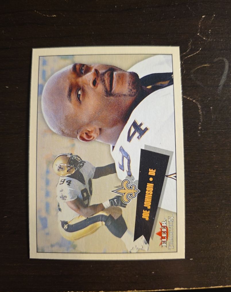 2001 Fleer Tradition #80 Joe Johnson — front