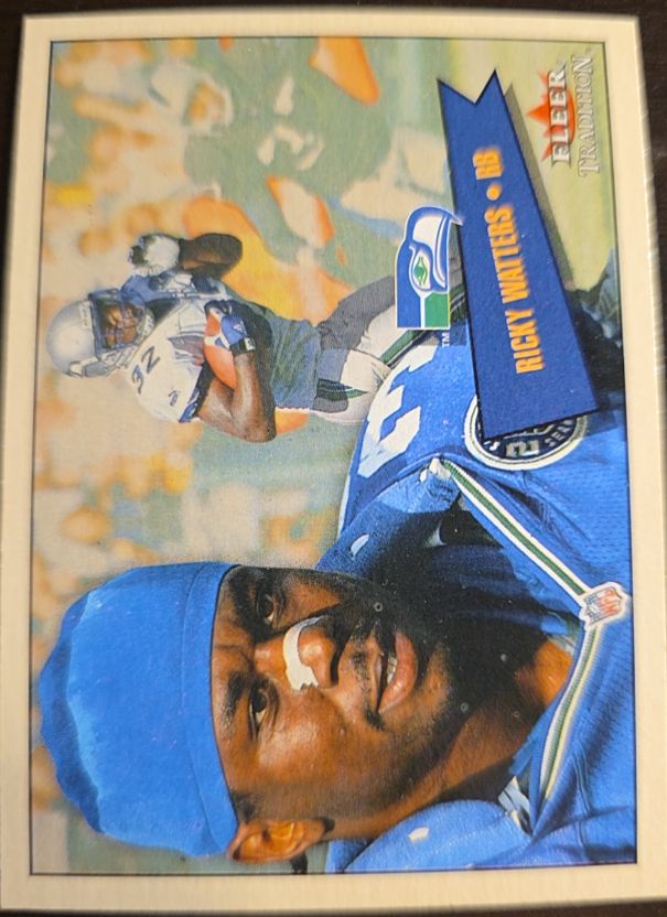 2001 Fleer Tradition #116 Ricky Watters — front