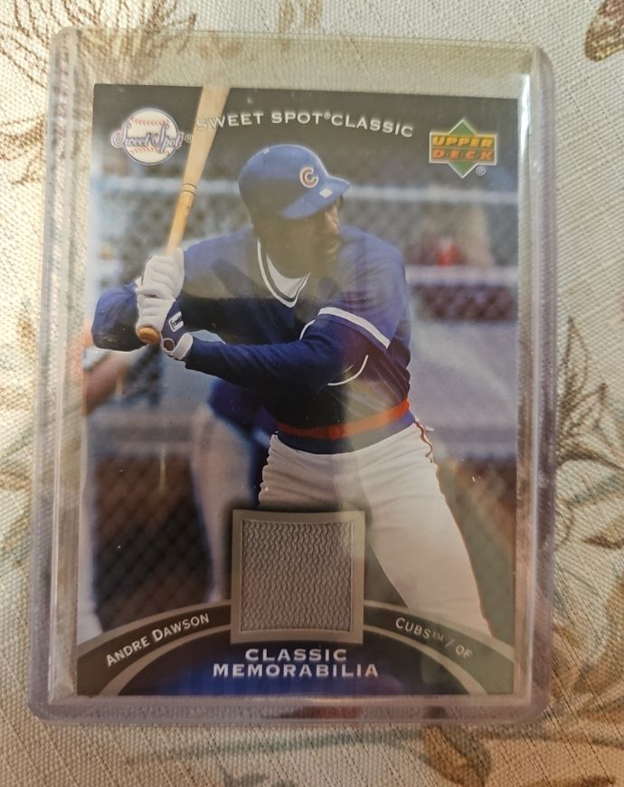 2007 Upper Deck Sweet Spot Classic #CM-AD Andre Dawson — front