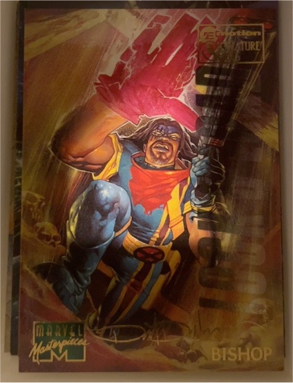 1995 Marvel Masterpieces #10 Bishop — front