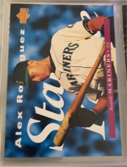 1995 Upper Deck #215 Alex Rodriguez — front