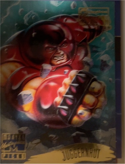 1995 Marvel Masterpieces #128 Juggernaut — front