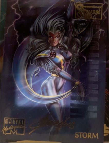 1995 Marvel Masterpieces #96 Storm — front