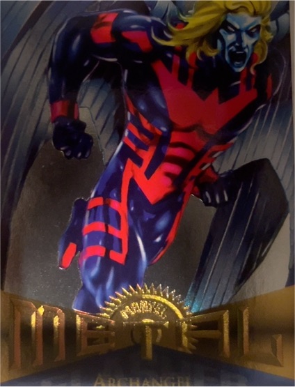 1995 Fleer Marvel Metal #83 Archangel — front