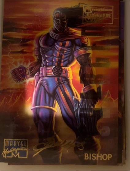 1995 Marvel Masterpieces #12 Bishop — front