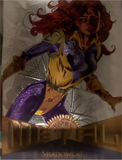 1995 Fleer Marvel Metal #117 Shadowcat — front
