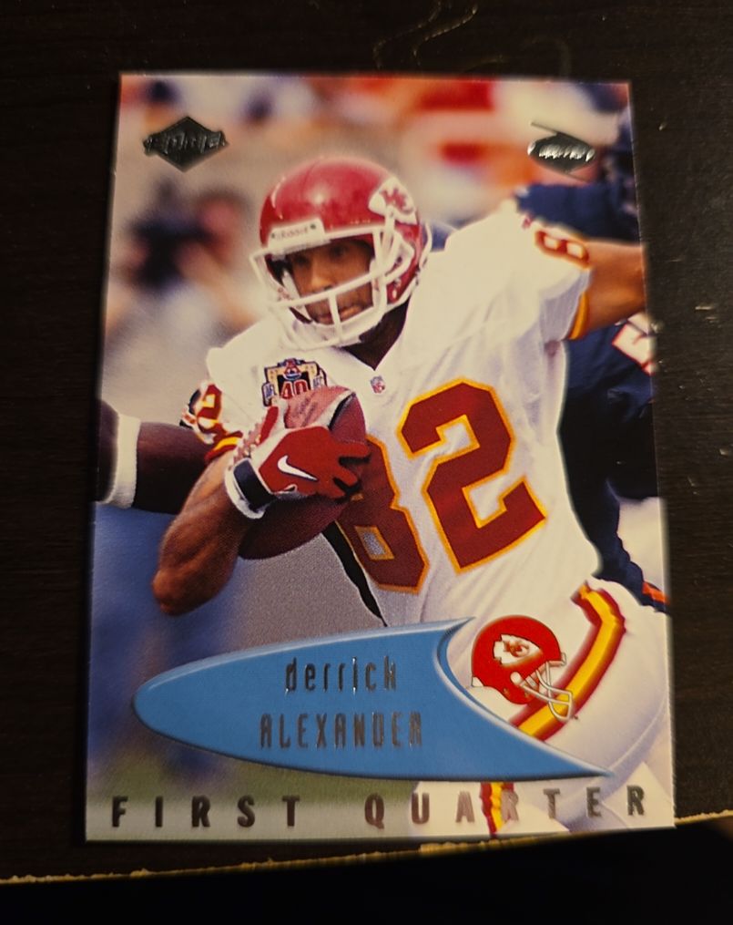 1997 Upper Deck First Quarter #Derrick Alexander — front