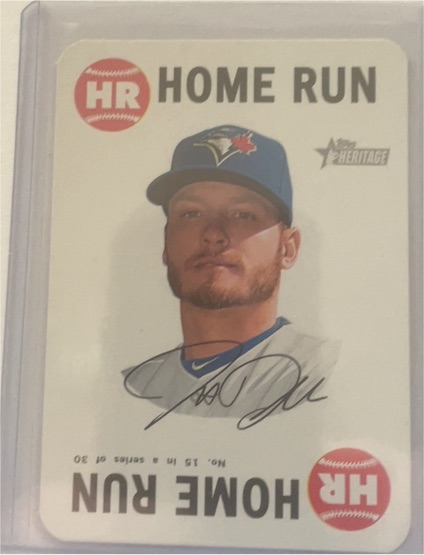 2017 Topps Heritage 1968 Topps Game #15 Josh Donaldson — front