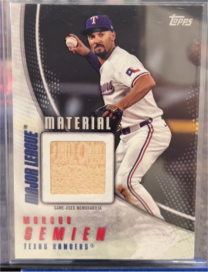 2025 Topps #MLM-MS Marcus Semien Major League Material Relics — front