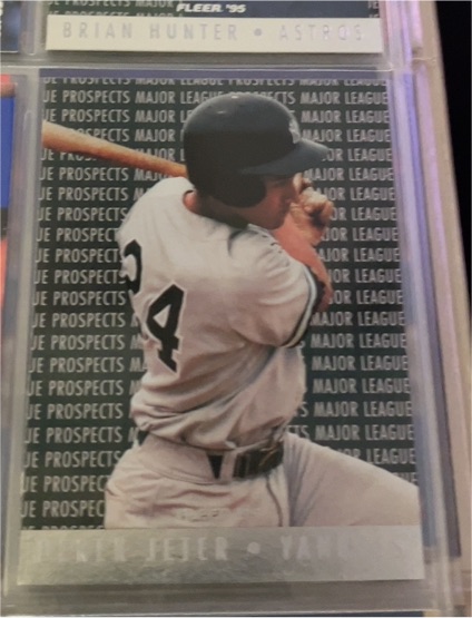 1995 Fleer Major League Prospects #7 Derek Jeter — front