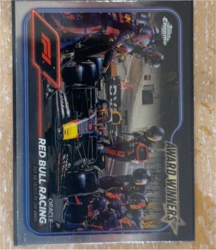 2024 Topps Chrome Formula 1 #181 Oracle Red Bull Racing Award Winners — front