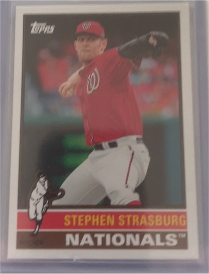 2015 Topps Archives #132 Stephen Strasburg — front