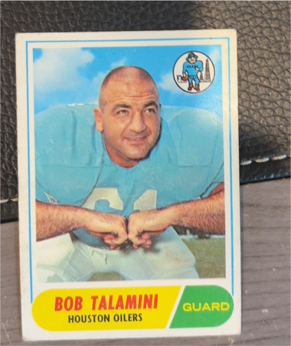 1968 Topps #68 Bob Talamini — front