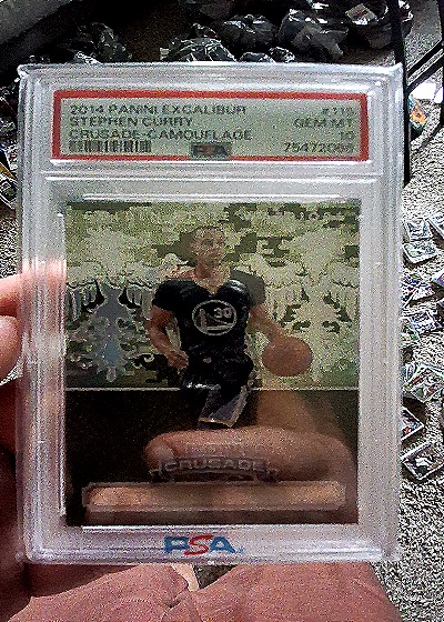 2014 Panini Excalibur #27 Stephen Curry — front