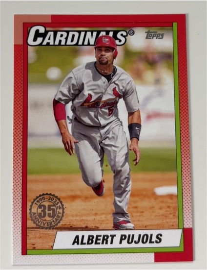 2025 Topps #T90-68 Albert Pujols — front