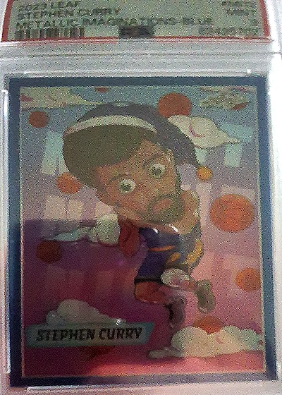 2022 Panini Stephen Curry Cartoon #SC-01 — front
