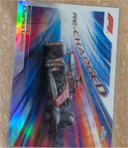 2024 Topps Chrome Formula 1 Re-Charged Charles Leclerc — front
