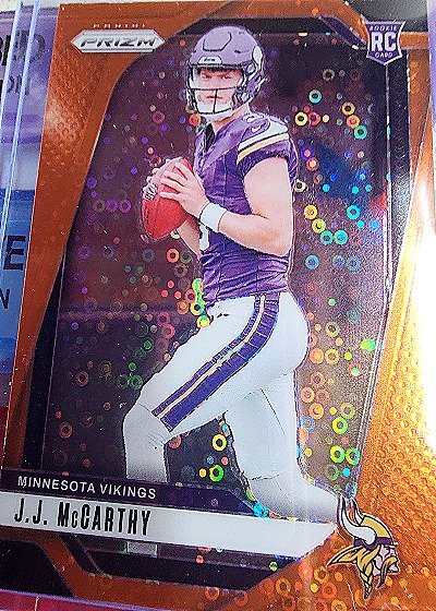 2024 Panini Prizm #400 J.J. McCarthy — front