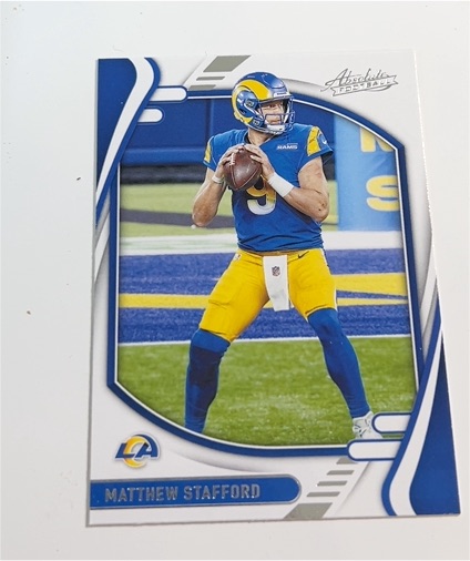 2021 Panini Absolute Football #3 Matthew Stafford — front