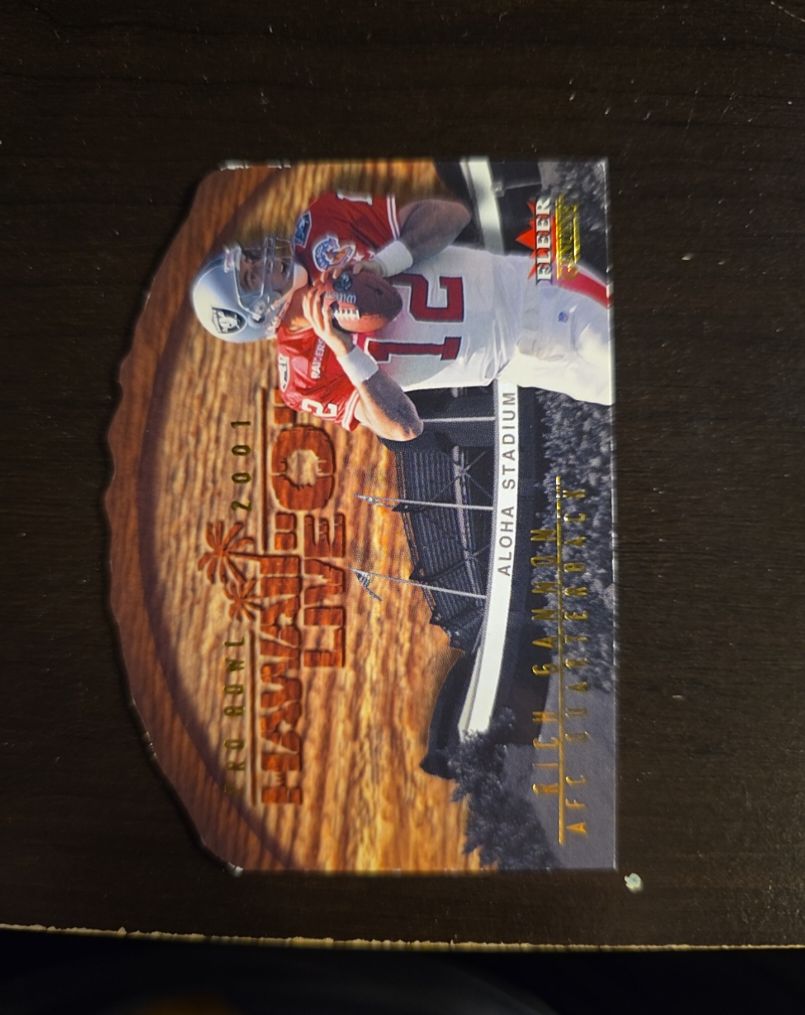 2001 Fleer Genuine Hawaii Live O #12 Rich Gannon — front