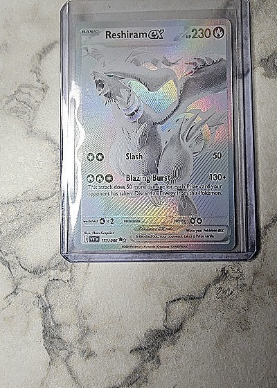 2025 Pokémon SV11W #173 Reshiram ex White Flare — front