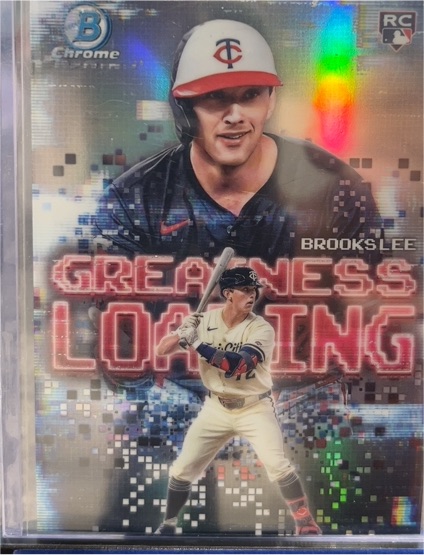 2025 Bowman Chrome #GL-14 Brooks Lee Greatness Loading — front