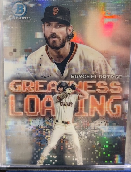 2025 Bowman Chrome #GL-25 Bryce Eldridge Greatness Loading — front