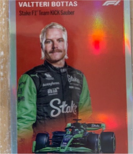 2024 Topps Chrome Formula 1 #1954-13 Valtteri Bottas — front
