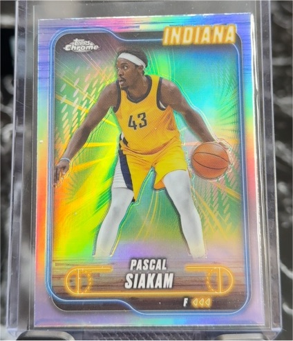 2024-25 Topps Chrome #64 Pascal Siakam — front