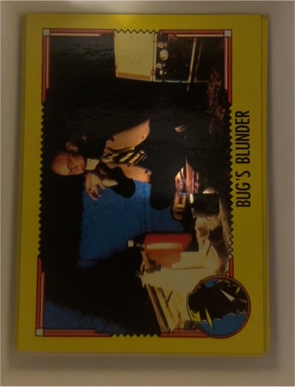1990 Topps Dick Tracy #20 Crashing the Poker Party Warren Beatty — front