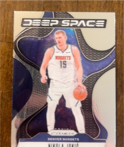 2024-25 Panini Prizm Deep Space #1 Nikola Jokić — front