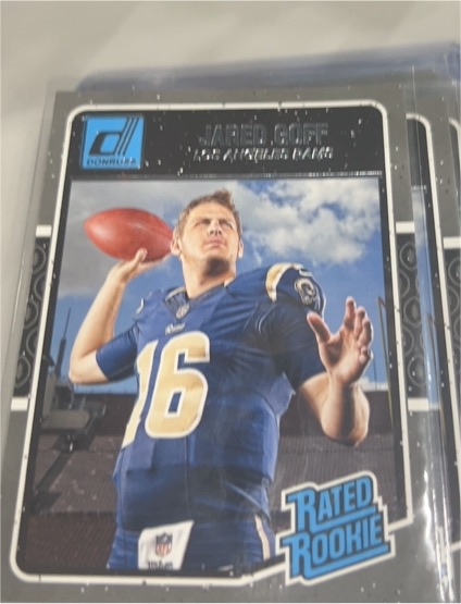 2016 Donruss #372 Jared Goff Rated Rookie — front