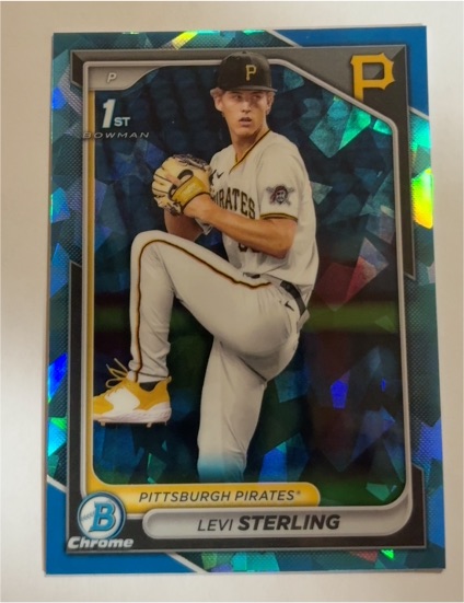 2024 Bowman Draft Chrome #BDC-83 Levi Sterling — front