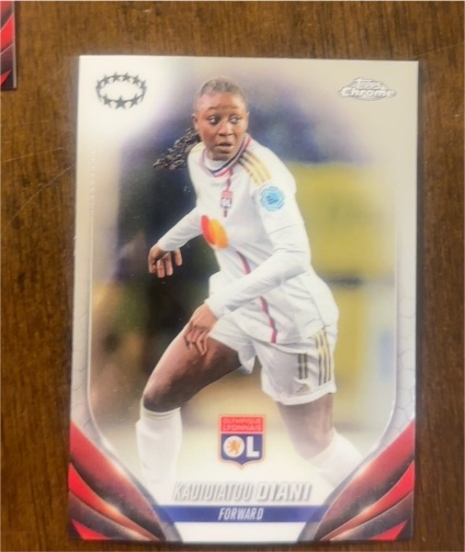 2023-24 Topps Chrome UEFA Women's Soccer #11 Kadidiatou Diani — front