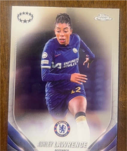 2023-24 Topps Chrome UEFA Women's Champions League #64 Ashley Lawrence — front