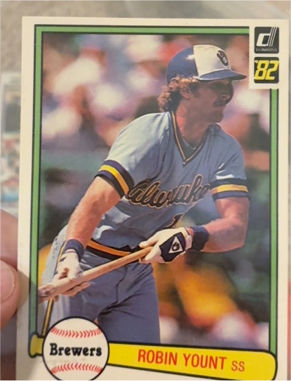 1982 Donruss #510 Robin Yount — front