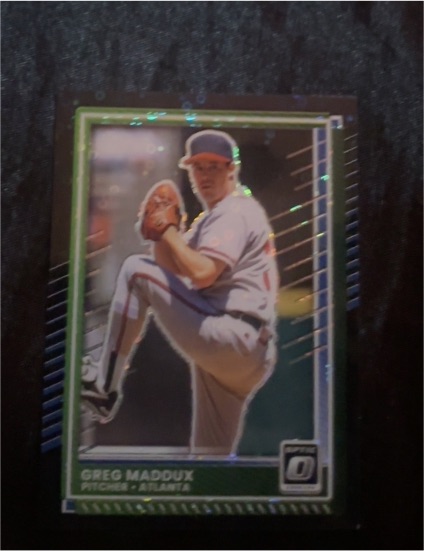 2025 Donruss Optic #9 Greg Maddux — front