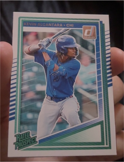 2025 Donruss #122 Kevin Alcantara — front