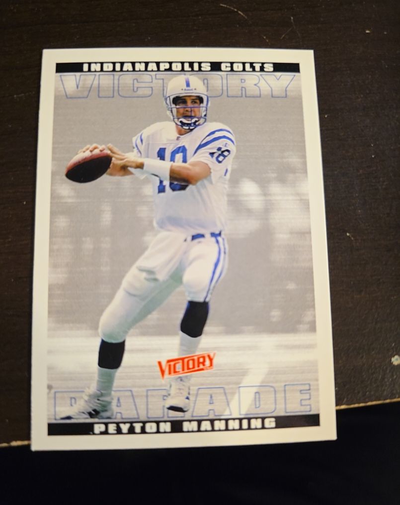 1999 Upper Deck Victory #344 Peyton Manning — front